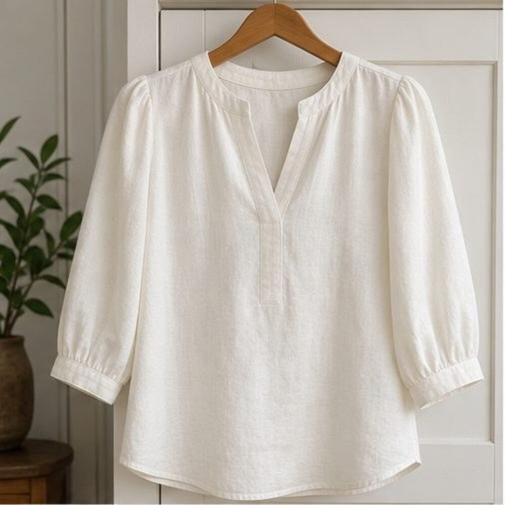 Ivory Tunic Blouse